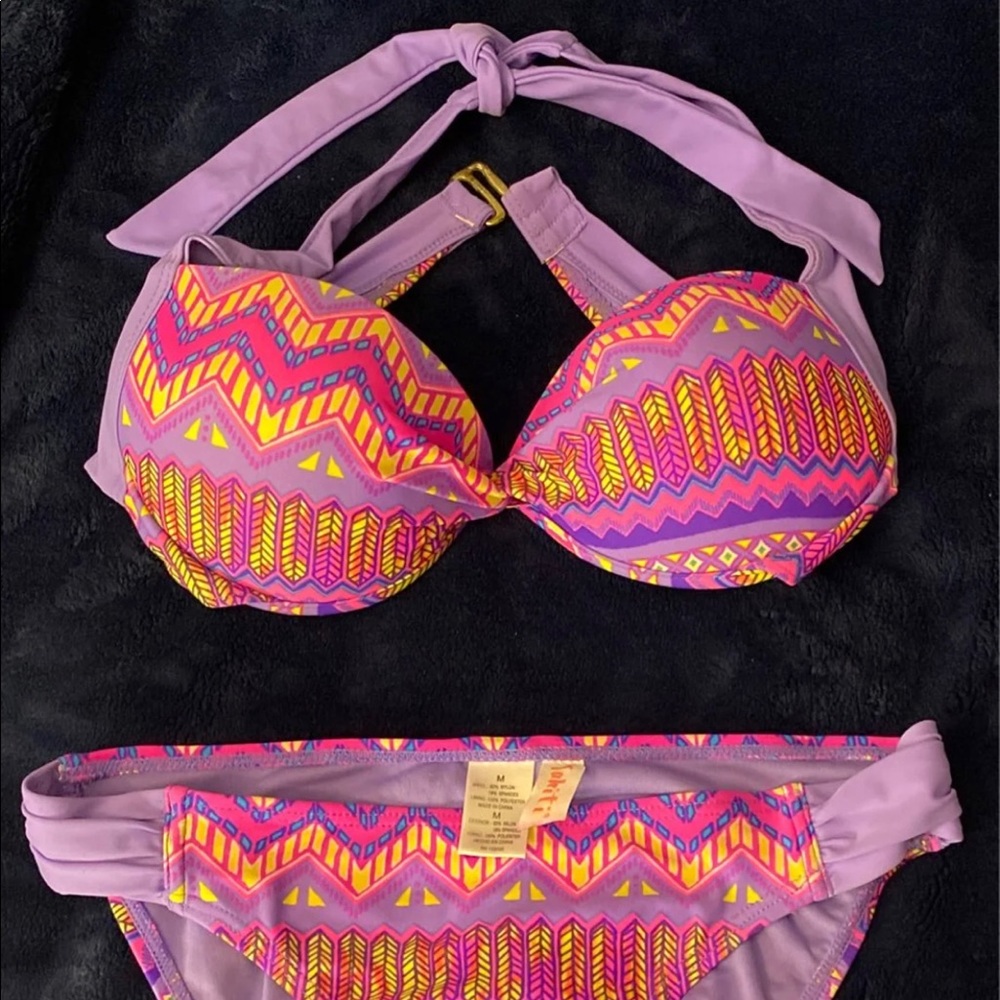 Two piece bathing suit
